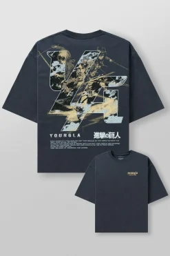 4186 - AOT© x YLA Cropped Tees