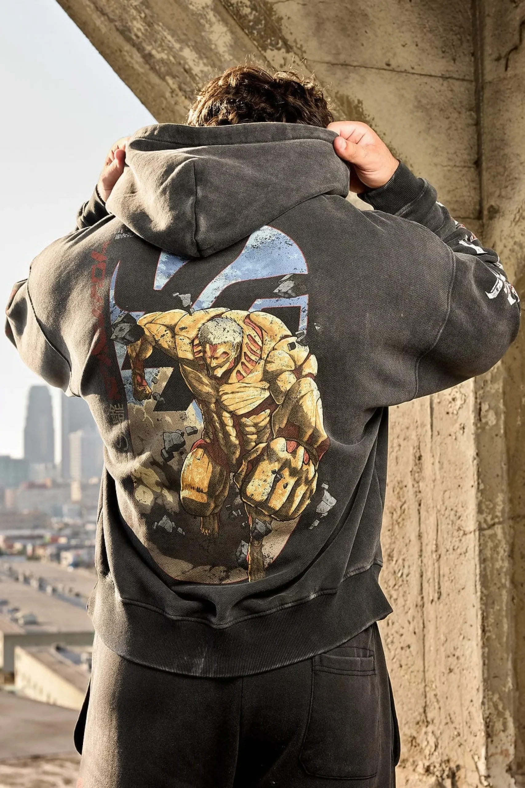 5129 - AOT© x YLA Pullover Hoodies