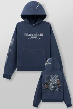 5129 - AOT© x YLA Pullover Hoodies