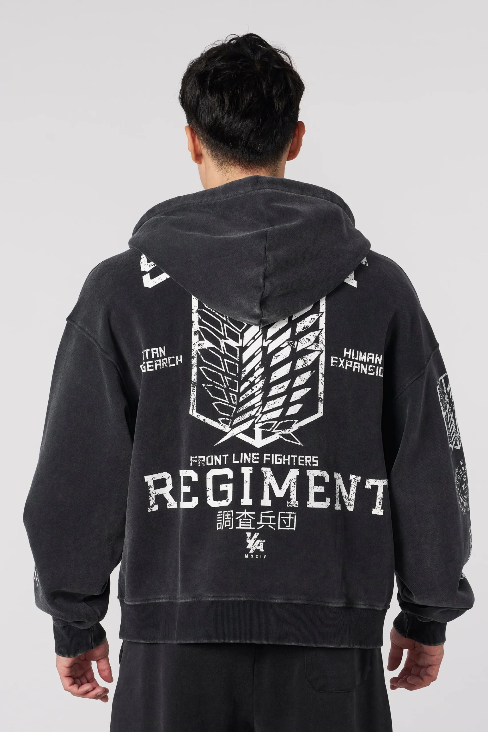 5138 - AOT© x YLA Zip-Up Hoodies