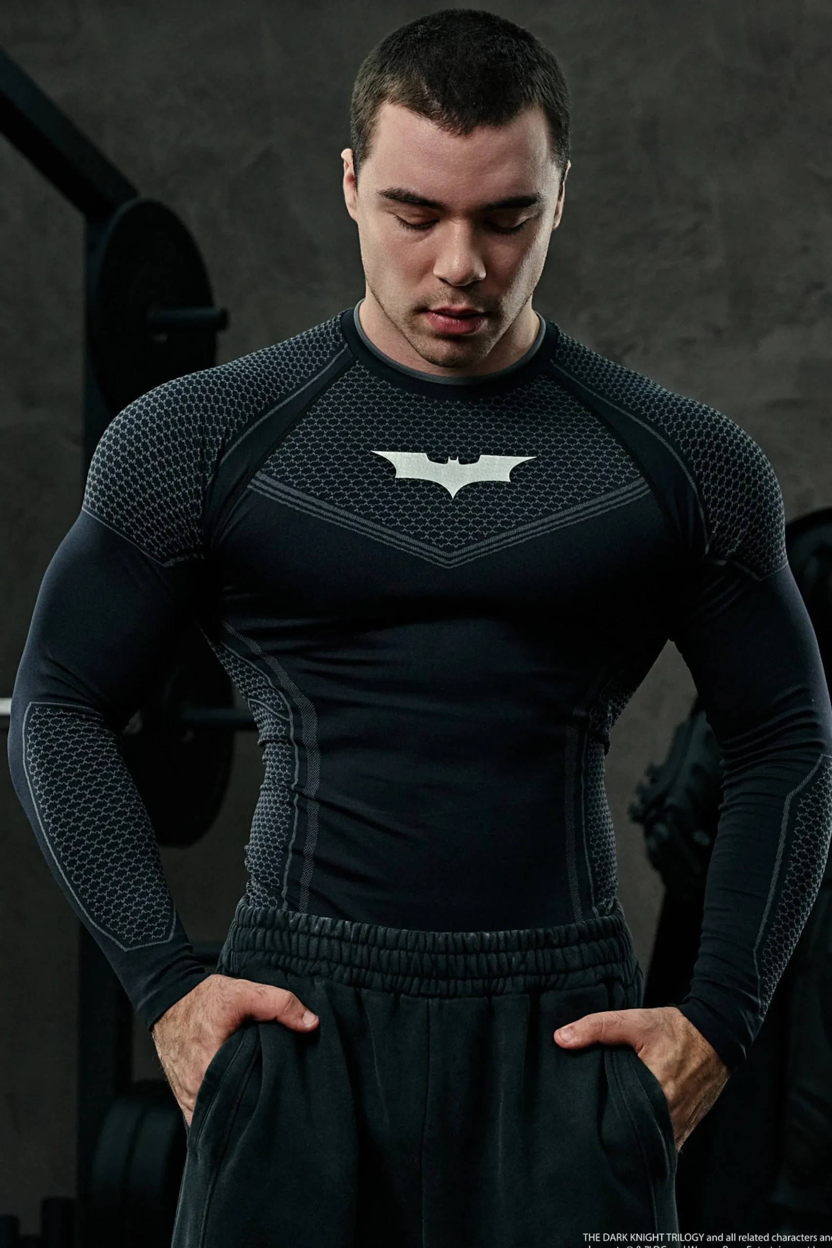 8004 - Batman Compression Longsleeves
