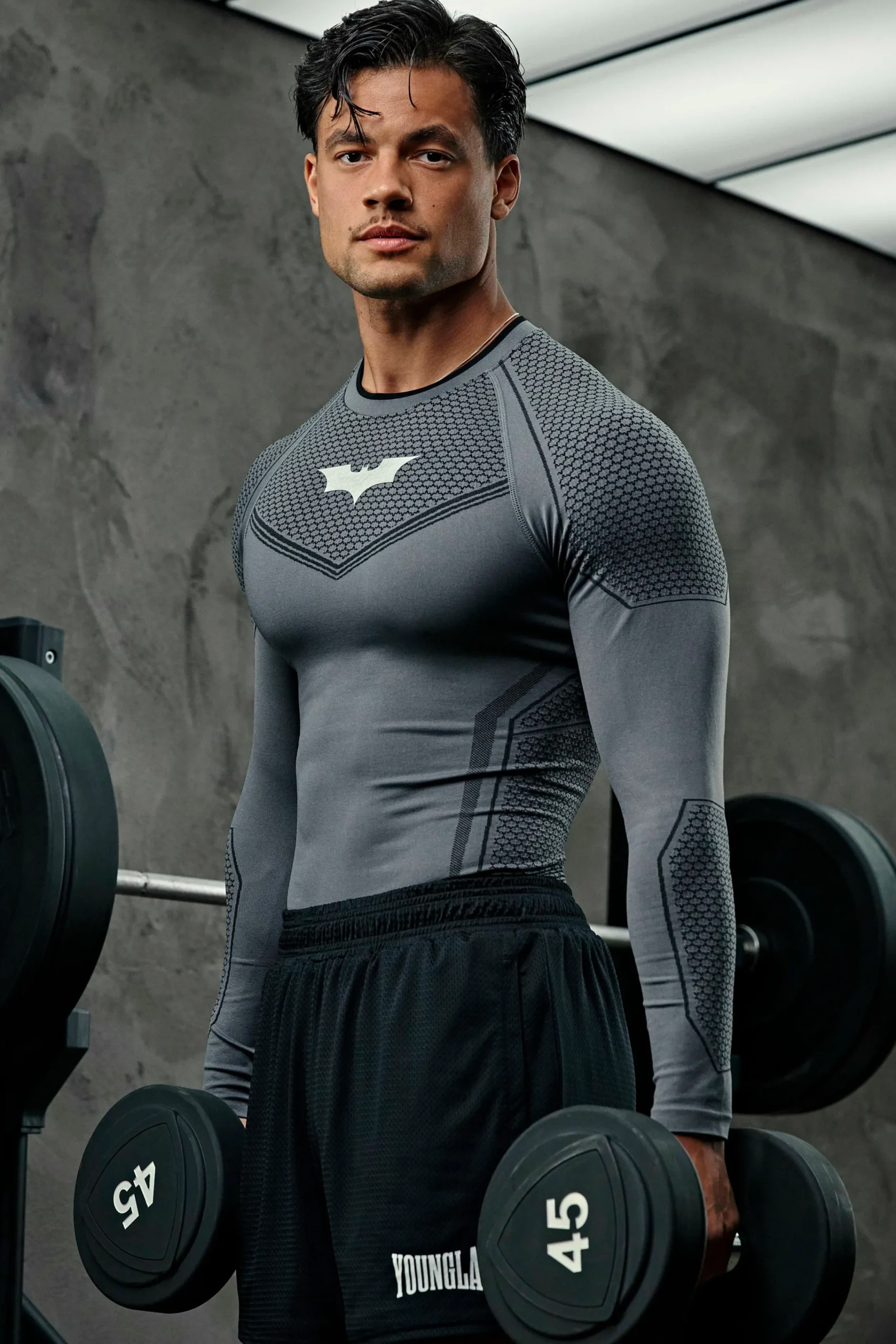 8004 - Batman Compression Longsleeves