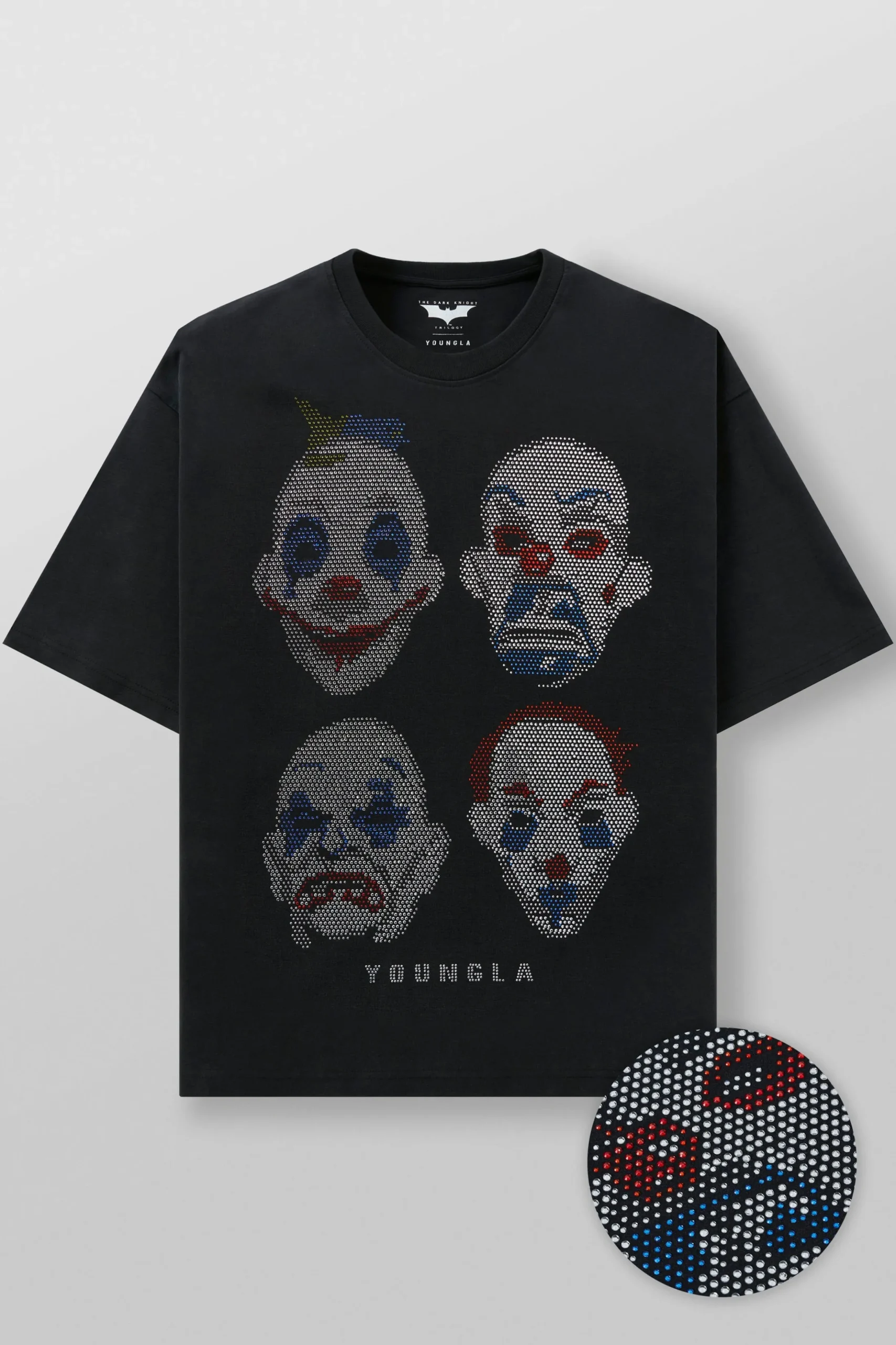 4257 - Batman Rhinestone Tees