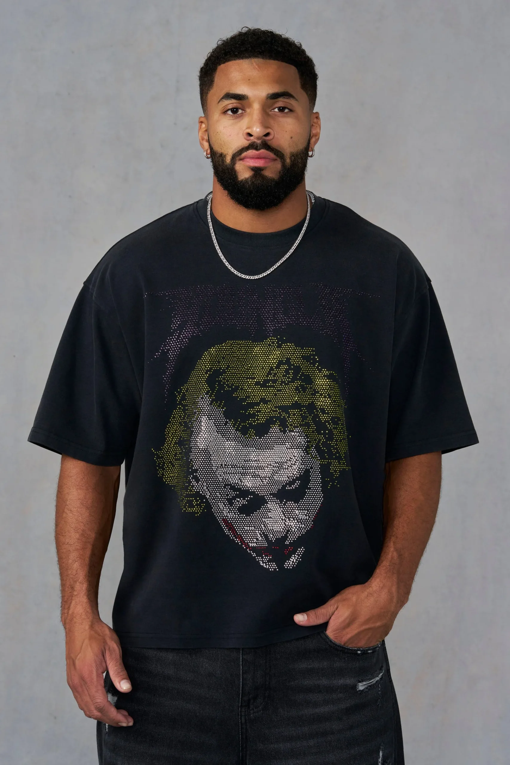 4257 - Batman Rhinestone Tees