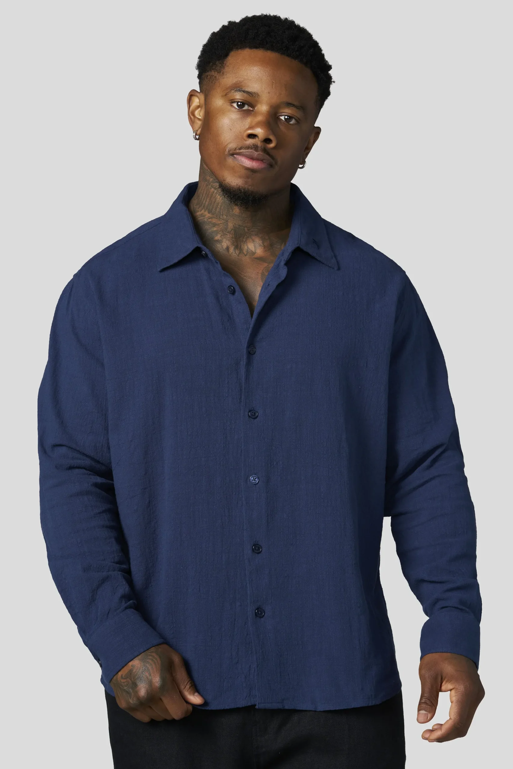 8095 - Cotton Linen Button-Ups