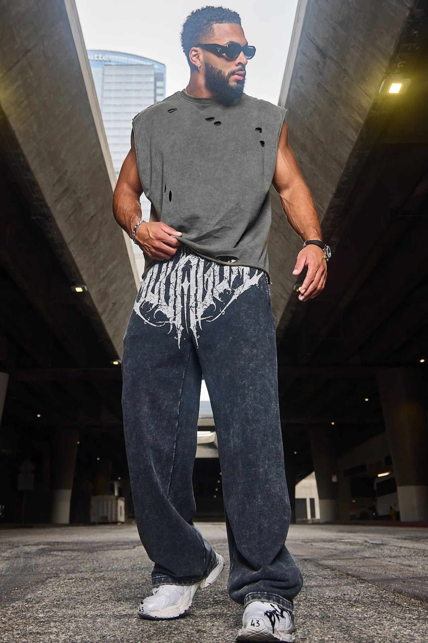 2079 - Dark Wave Joggers
