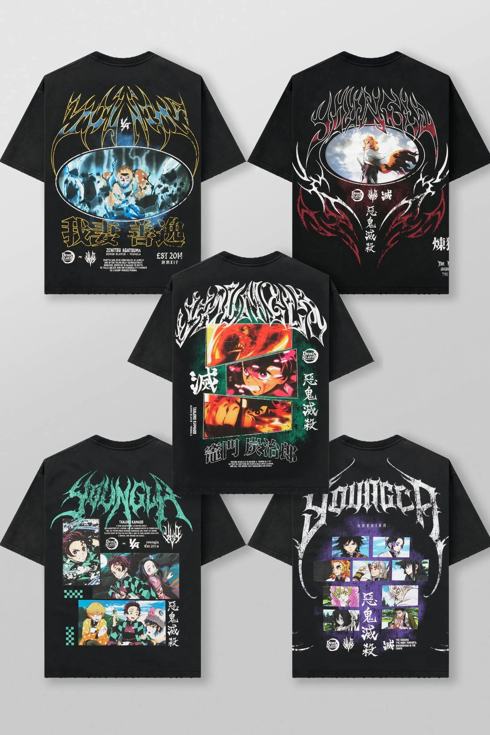 4297 - Demon Slayer: Kimetsu no Yaiba - Anime Tees