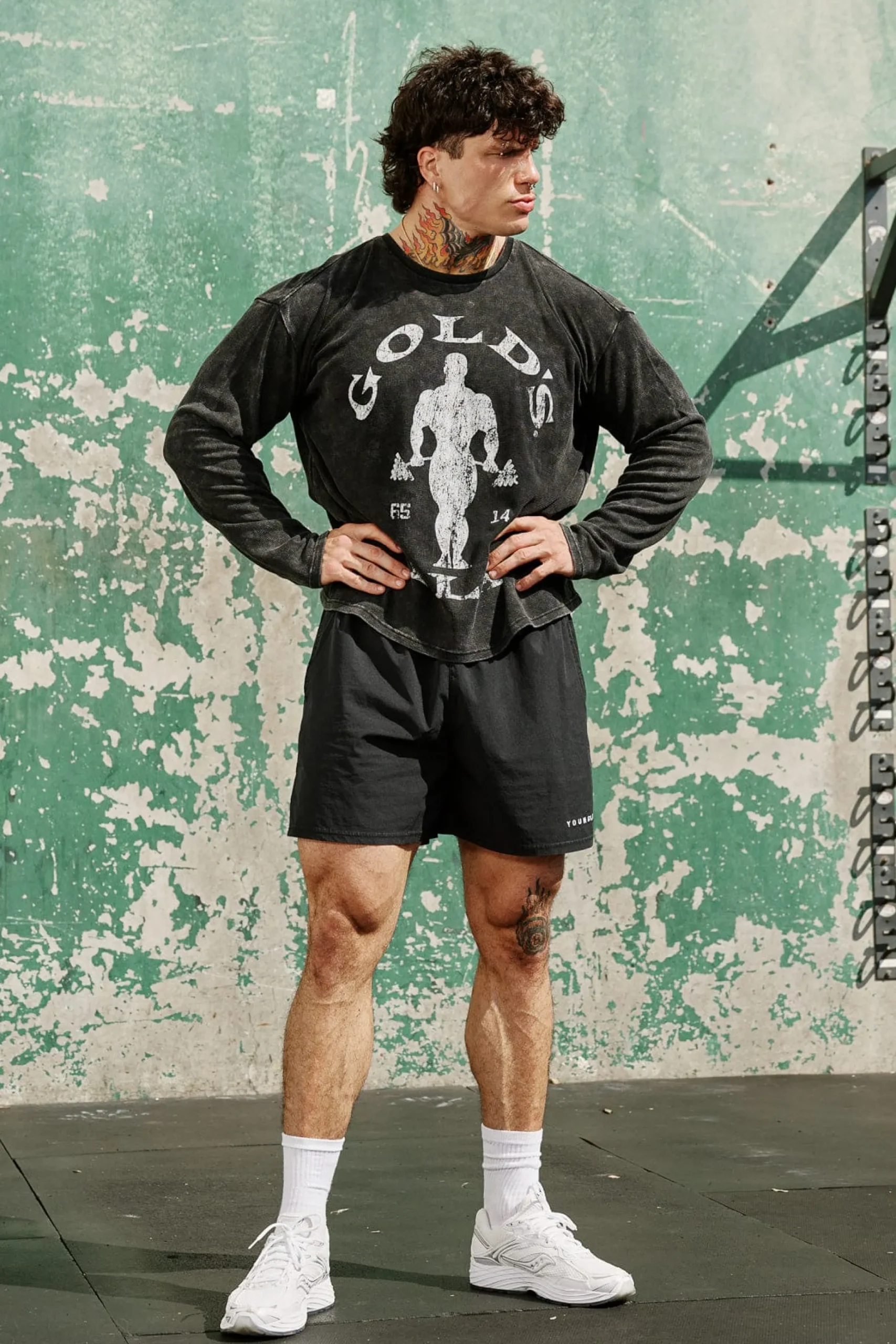 8047 - Gold's Gym Thermal Longsleeves