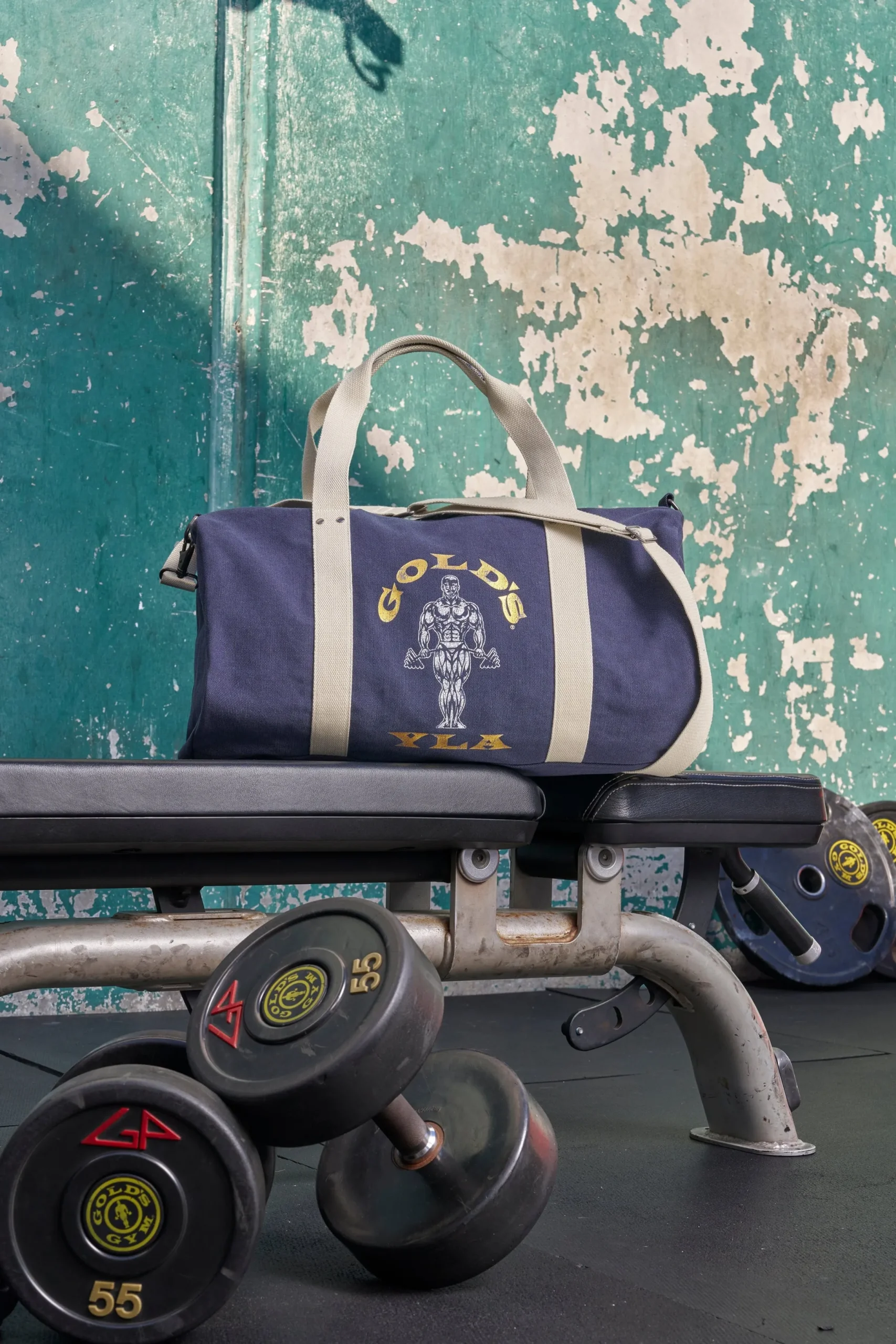 9045 - Gold's Iron Legacy Canvas Bags