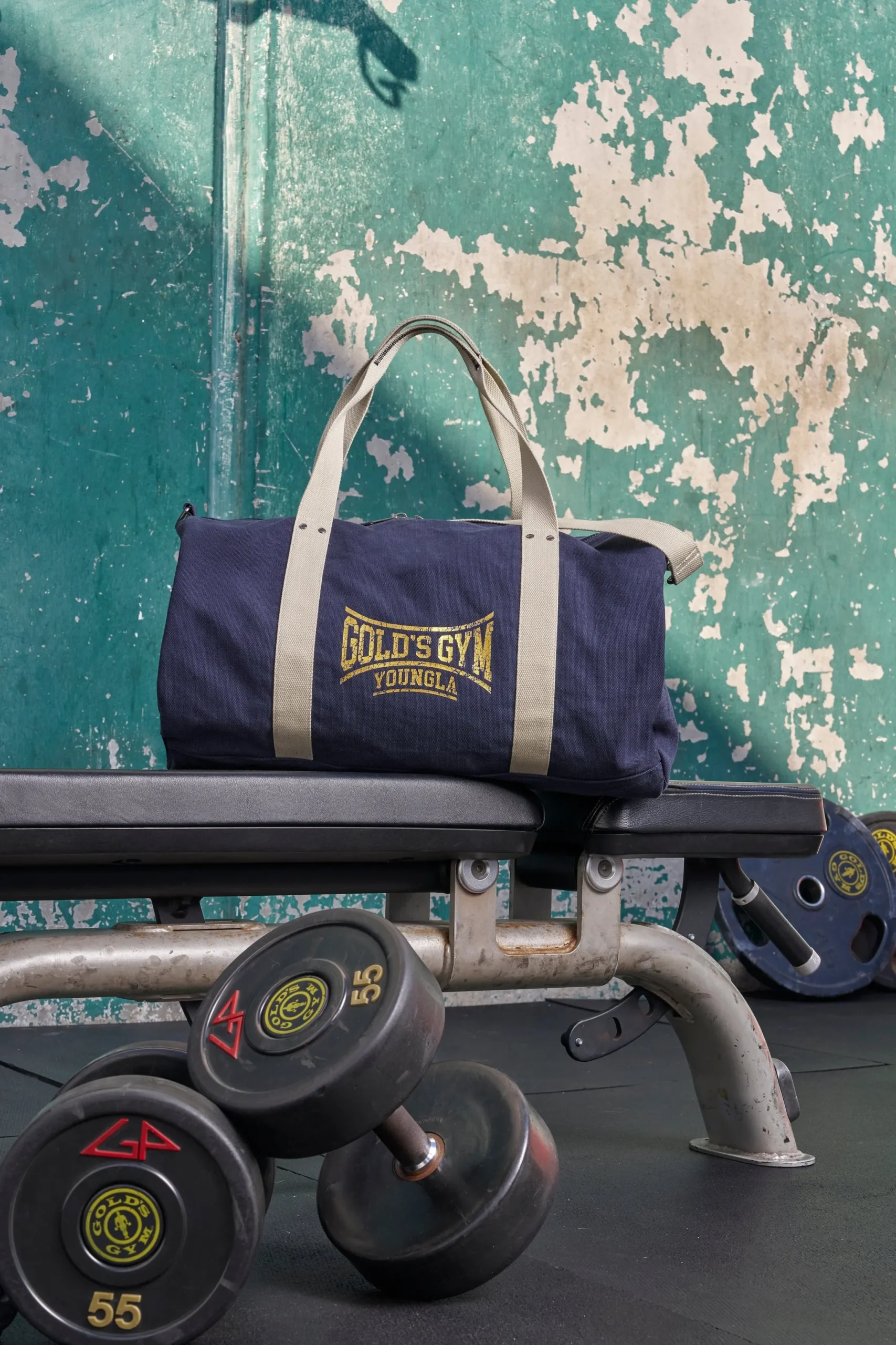 9045 - Gold's Iron Legacy Canvas Bags