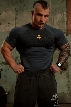 4286 - Gold's Iron Legacy Compression Tees