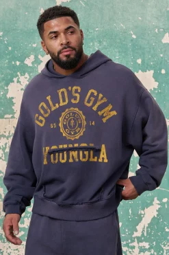 5167 - Gold's Iron Legacy Crest Hoodies