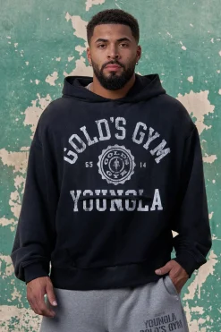 5167 - Gold's Iron Legacy Crest Hoodies