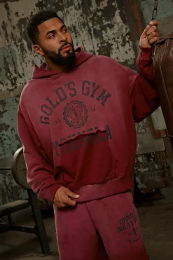 5167 - Gold's Iron Legacy Crest Hoodies