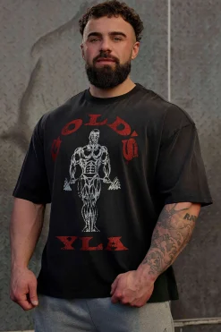 4213 - Gold's Iron Legacy Icon Tees