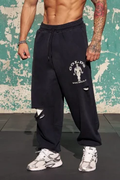 2054 - Gold's Iron Legacy Layered Joggers