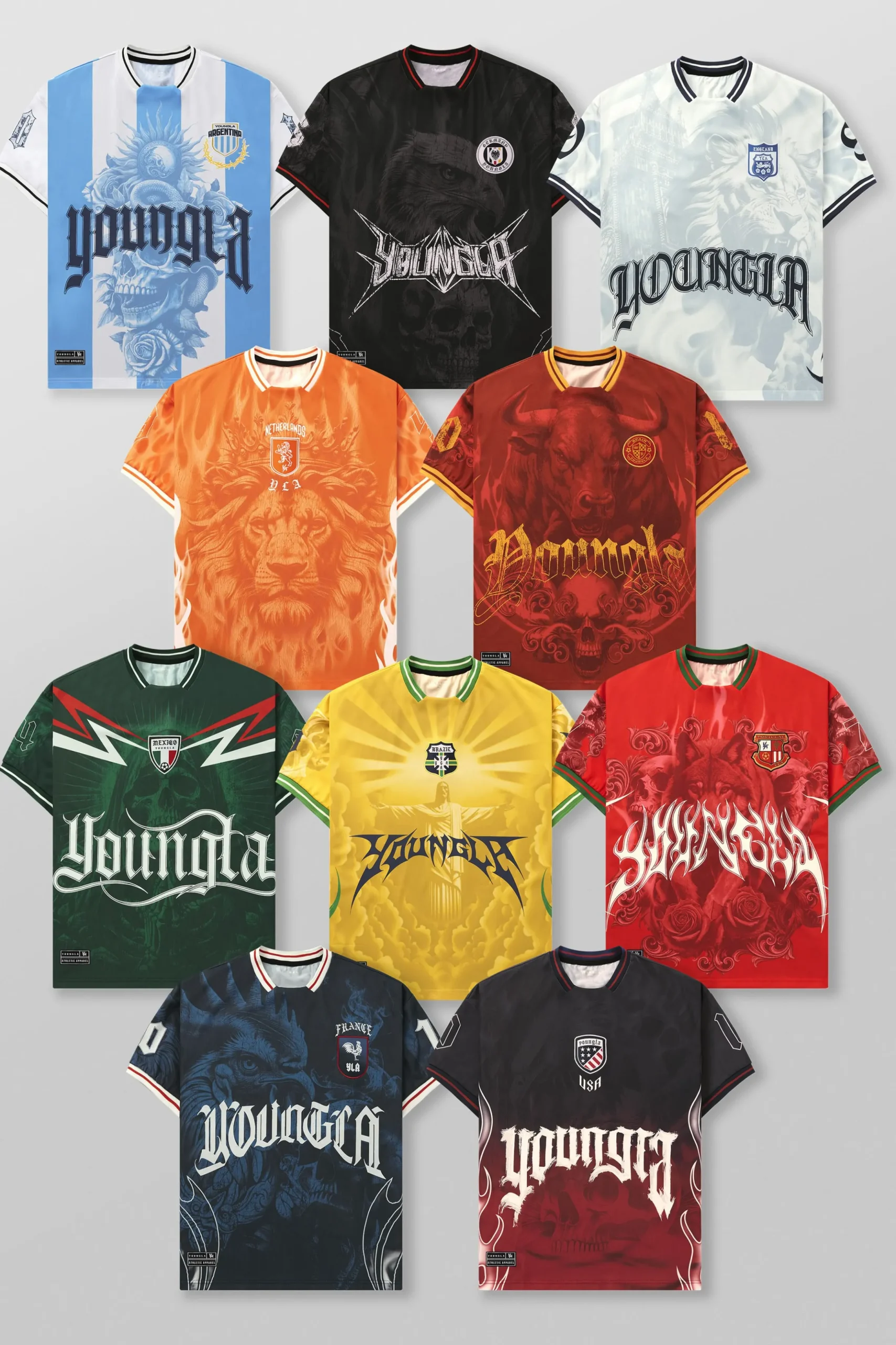 4215 - International Football Jerseys