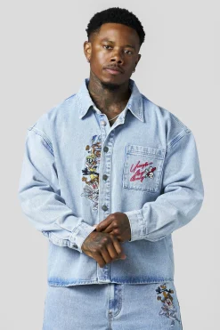 8112 - Looney Tunes Denim Shirt