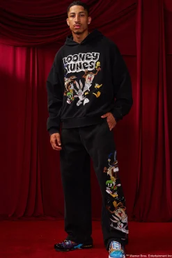5114 - Looney Tunes Embroidered Hoodies