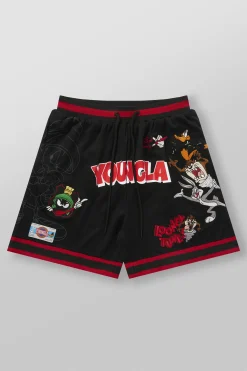 1071 - Looney Tunes Embroidered Patch Shorts
