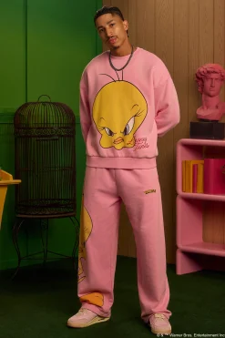 5255 - Looney Tunes Face Crewnecks