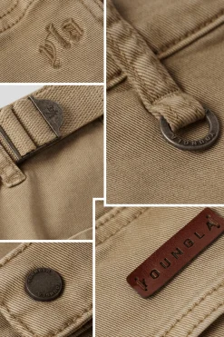 6032 - Old Money Twill Cargo Pants