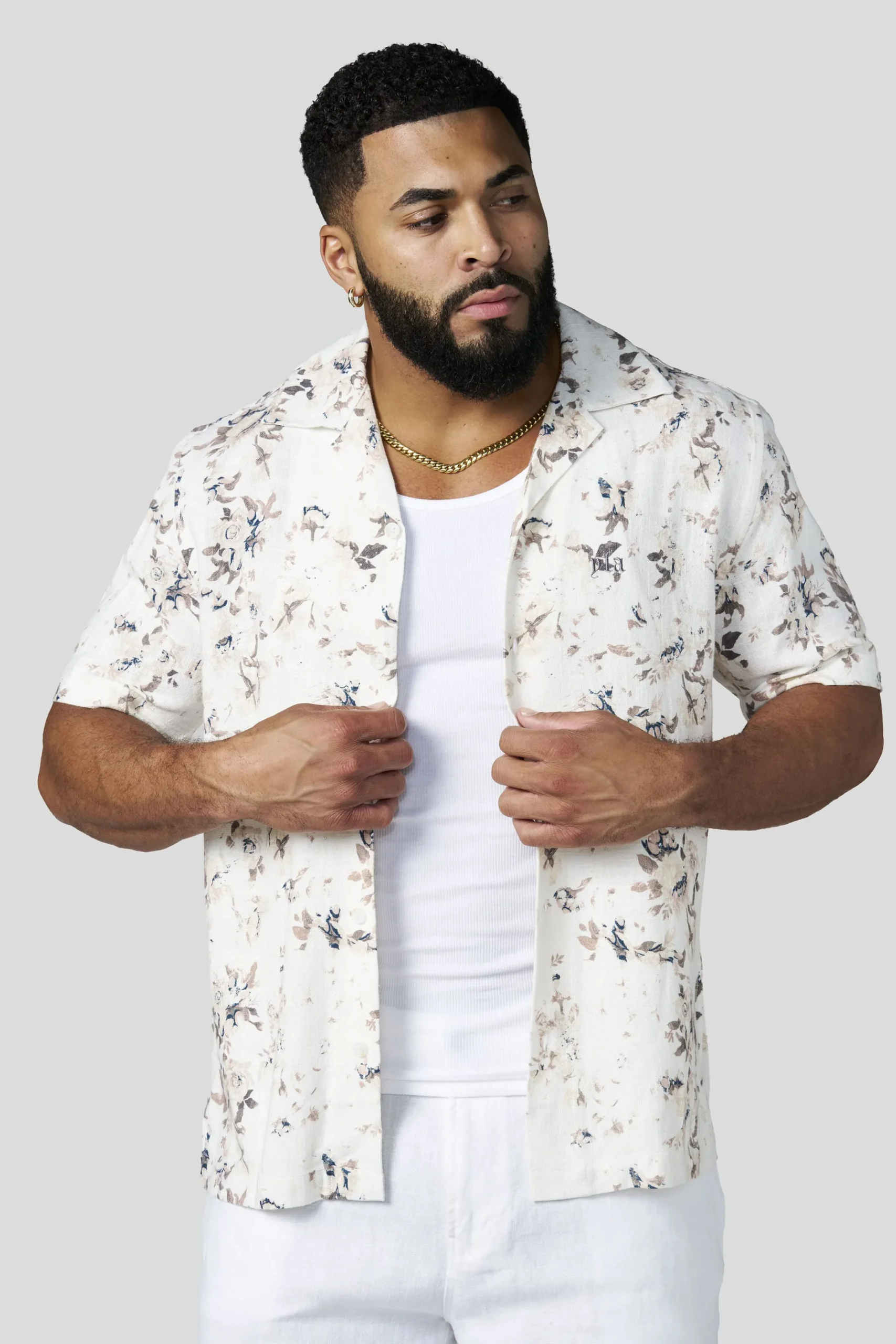 4087 - Riviera Art Button-Ups