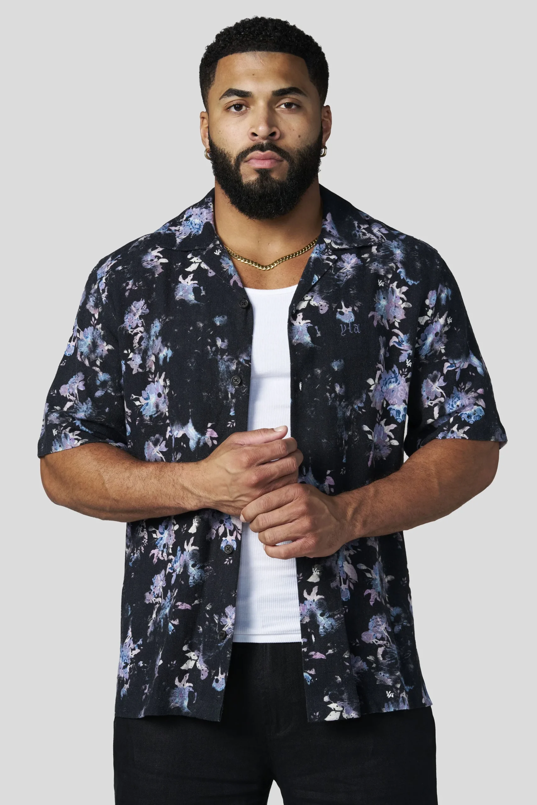 4087 - Riviera Art Button-Ups