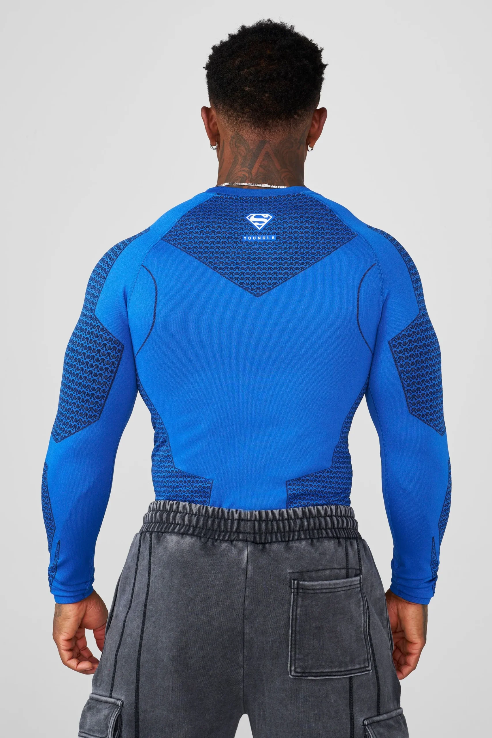 8066 - Superman Compression Longsleeves