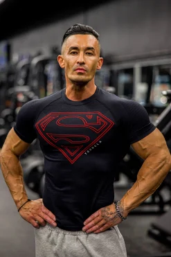 4117 - Superman Compression Tees