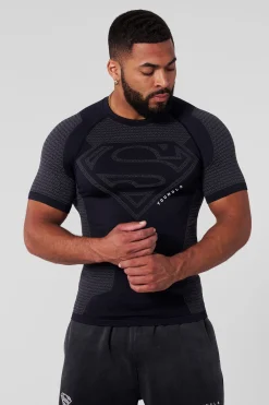 4117 - Superman Compression Tees