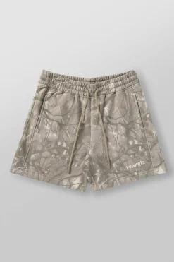 1118 - Tree Camo Cotton Shorts