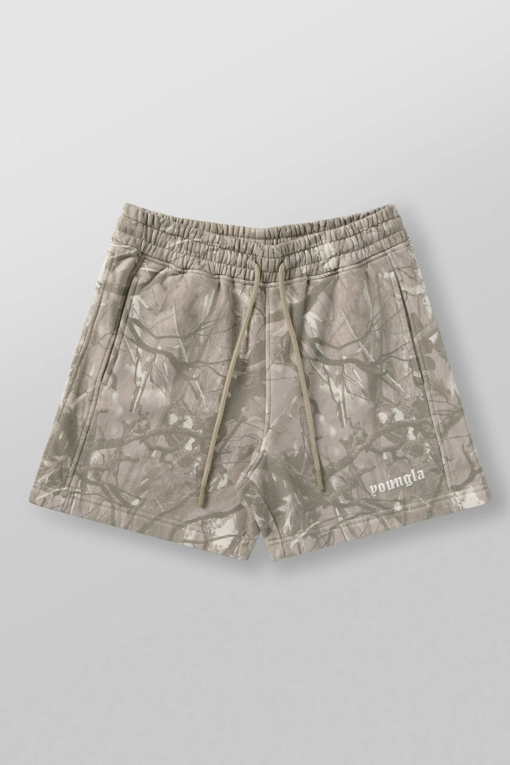 1118 - Tree Camo Cotton Shorts