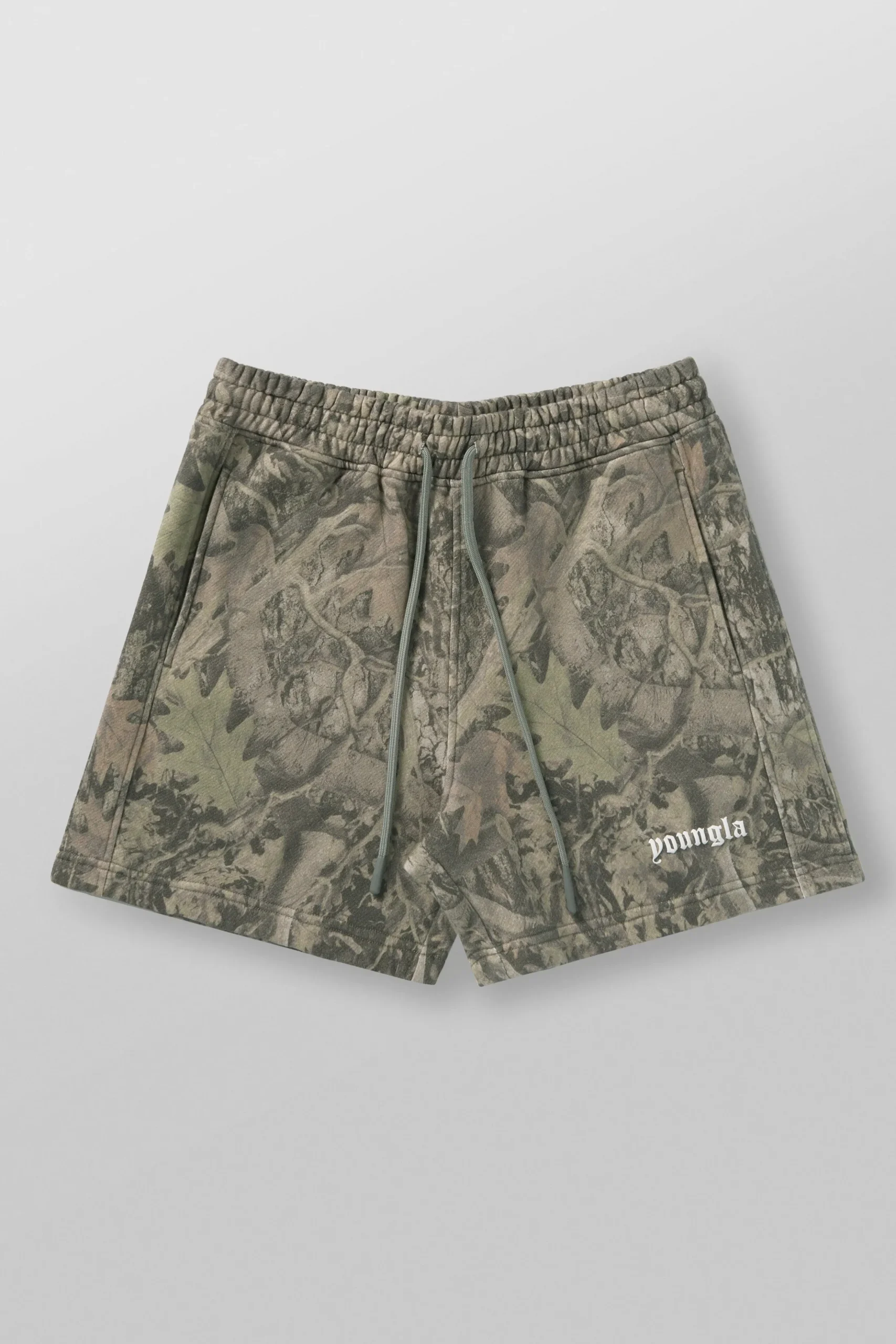 1118 - Tree Camo Cotton Shorts