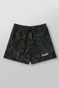 1118 - Tree Camo Cotton Shorts