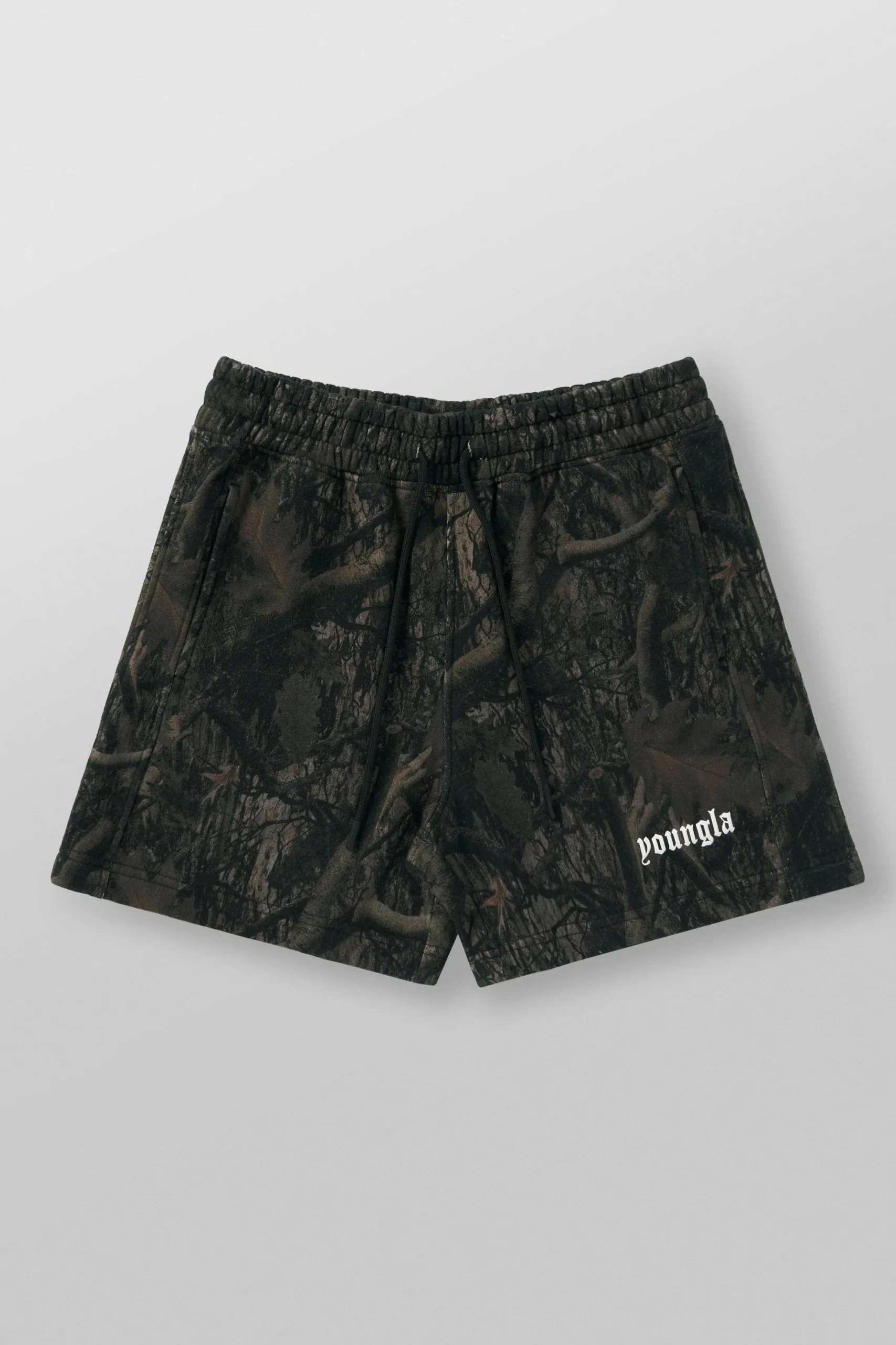 1118 - Tree Camo Cotton Shorts