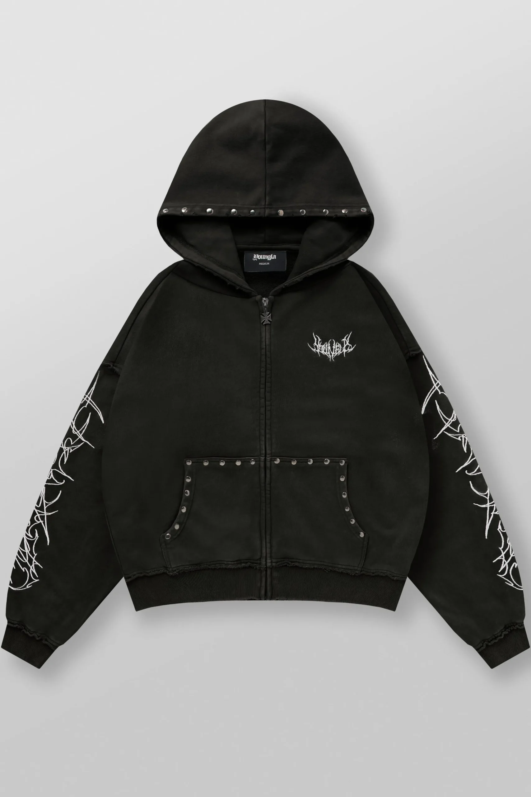 5232 - Tribal Stud Zip-Ups