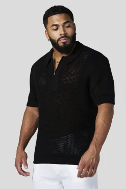 4308 - Upscale Crochet Polos