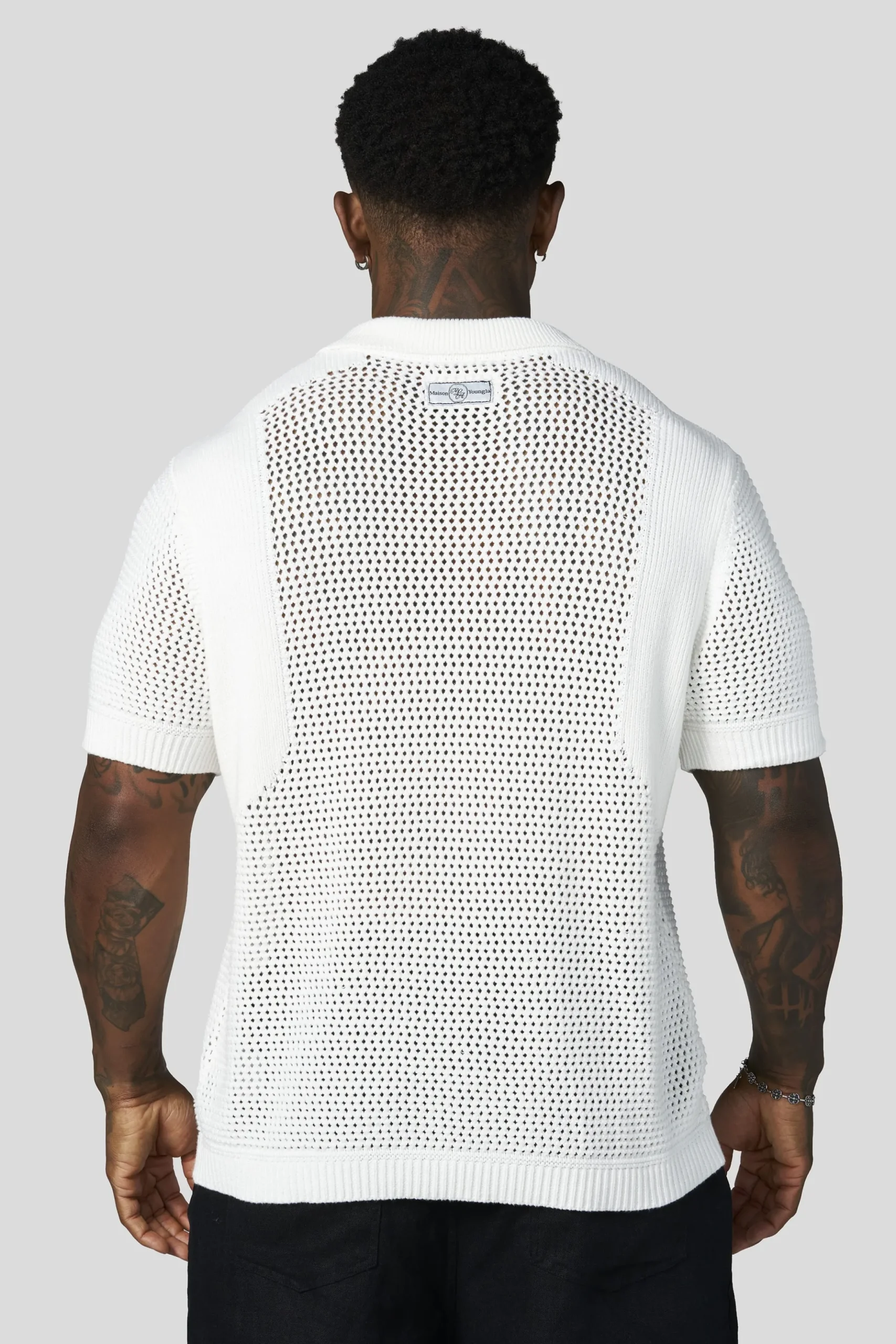 4308 - Upscale Crochet Polos