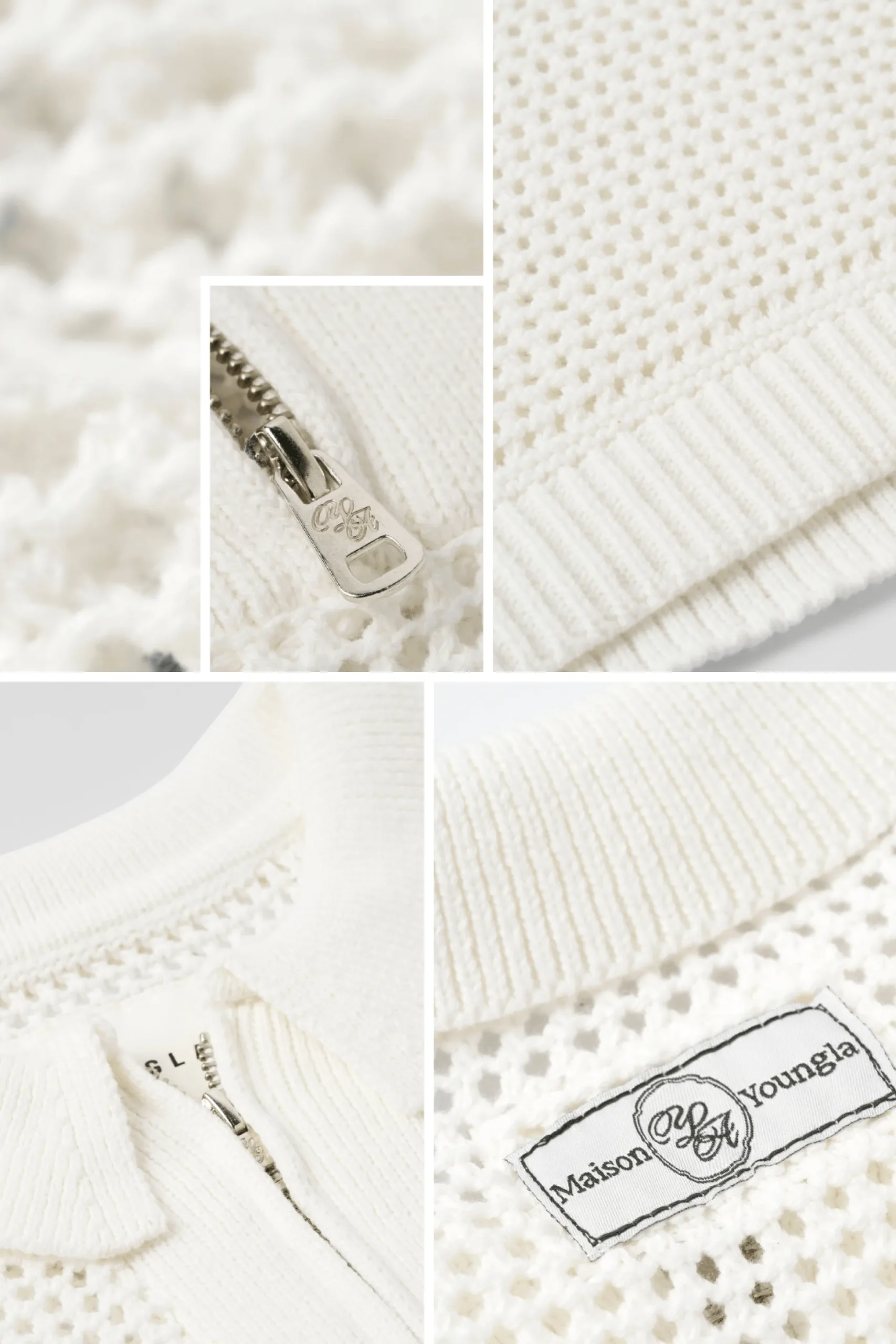 4308 - Upscale Crochet Polos