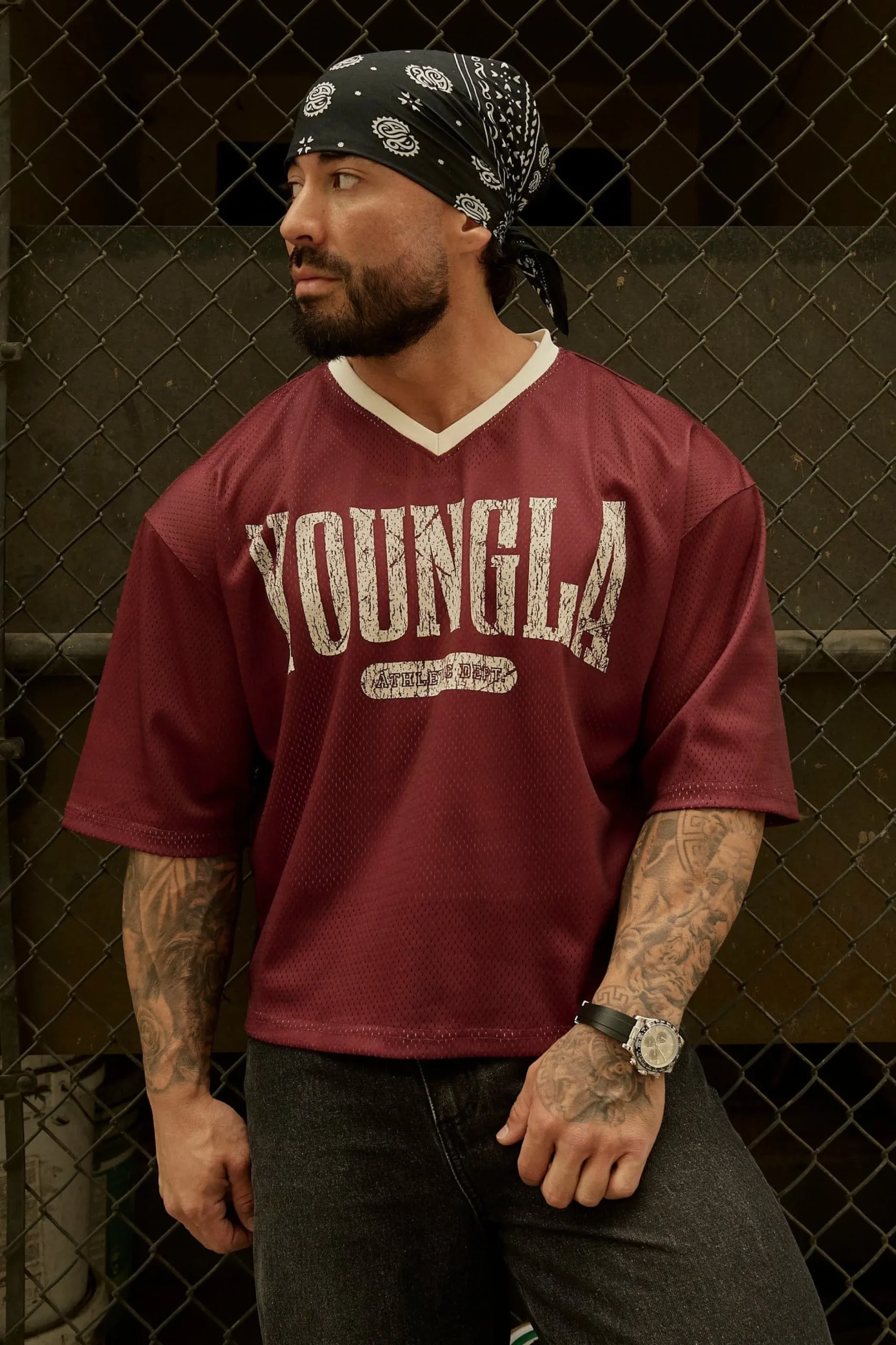 4187 - Varsity Football Cropped Jersey