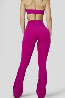 W2229 Buttersoft Scrunch Band Flare Leggings (reg)
