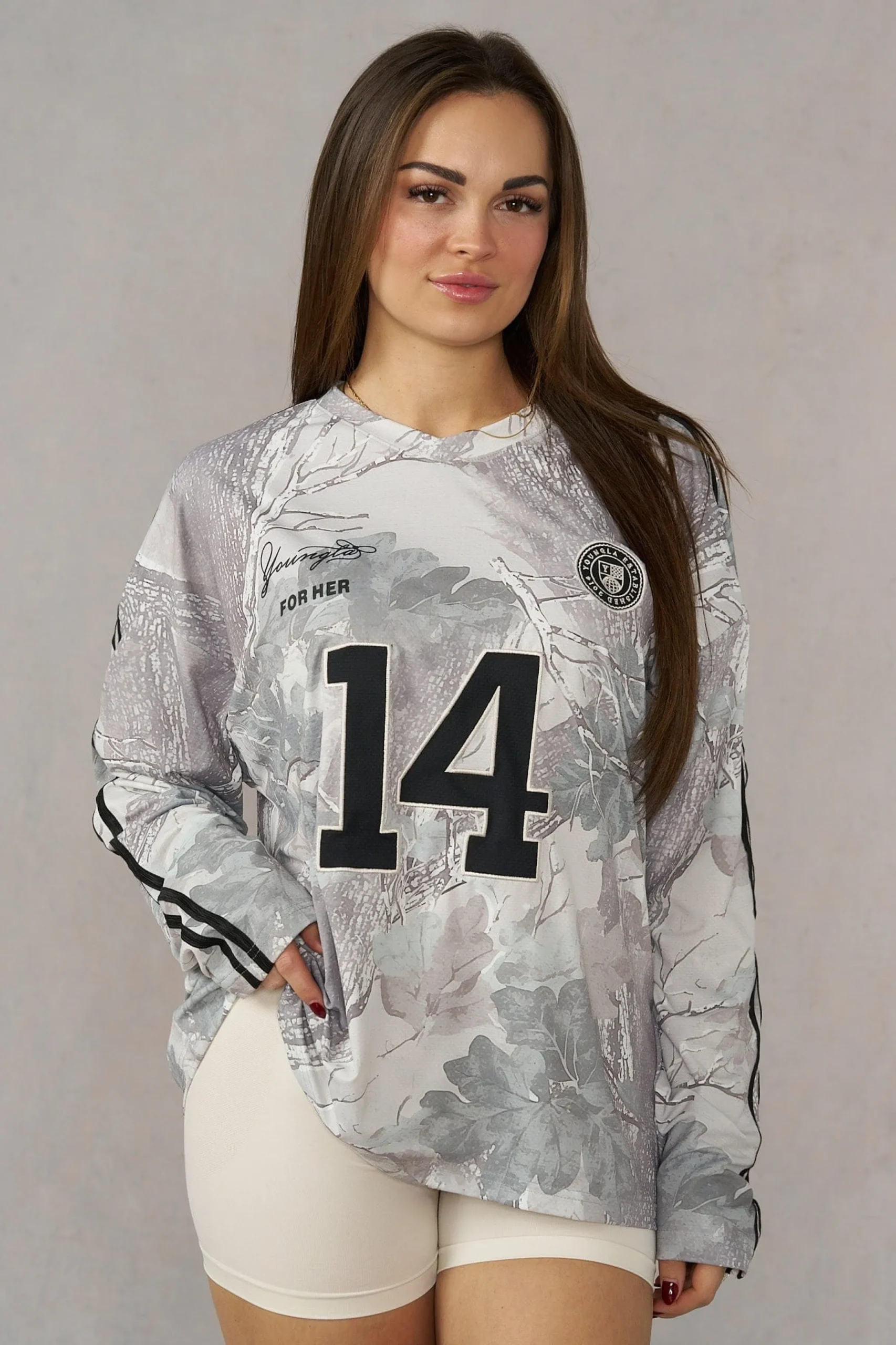 W4302 - Camo Longsleeve Jersey