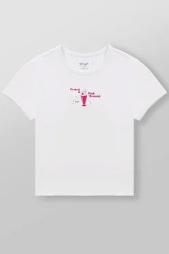 W4336 gym girl baby Tee