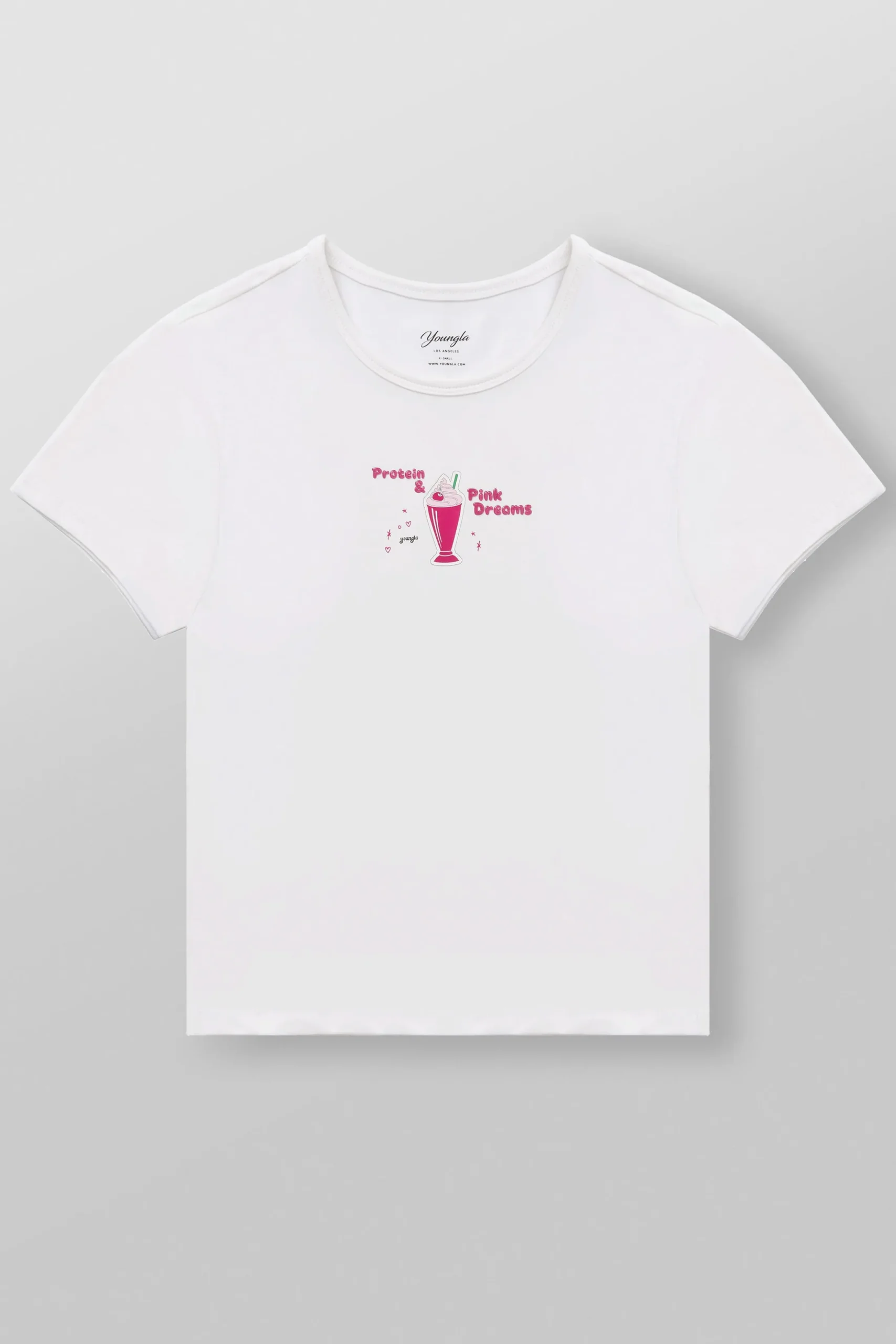 W4336 gym girl baby Tee
