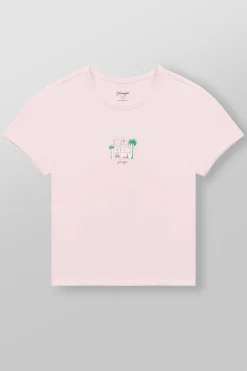W4336 gym girl baby Tee