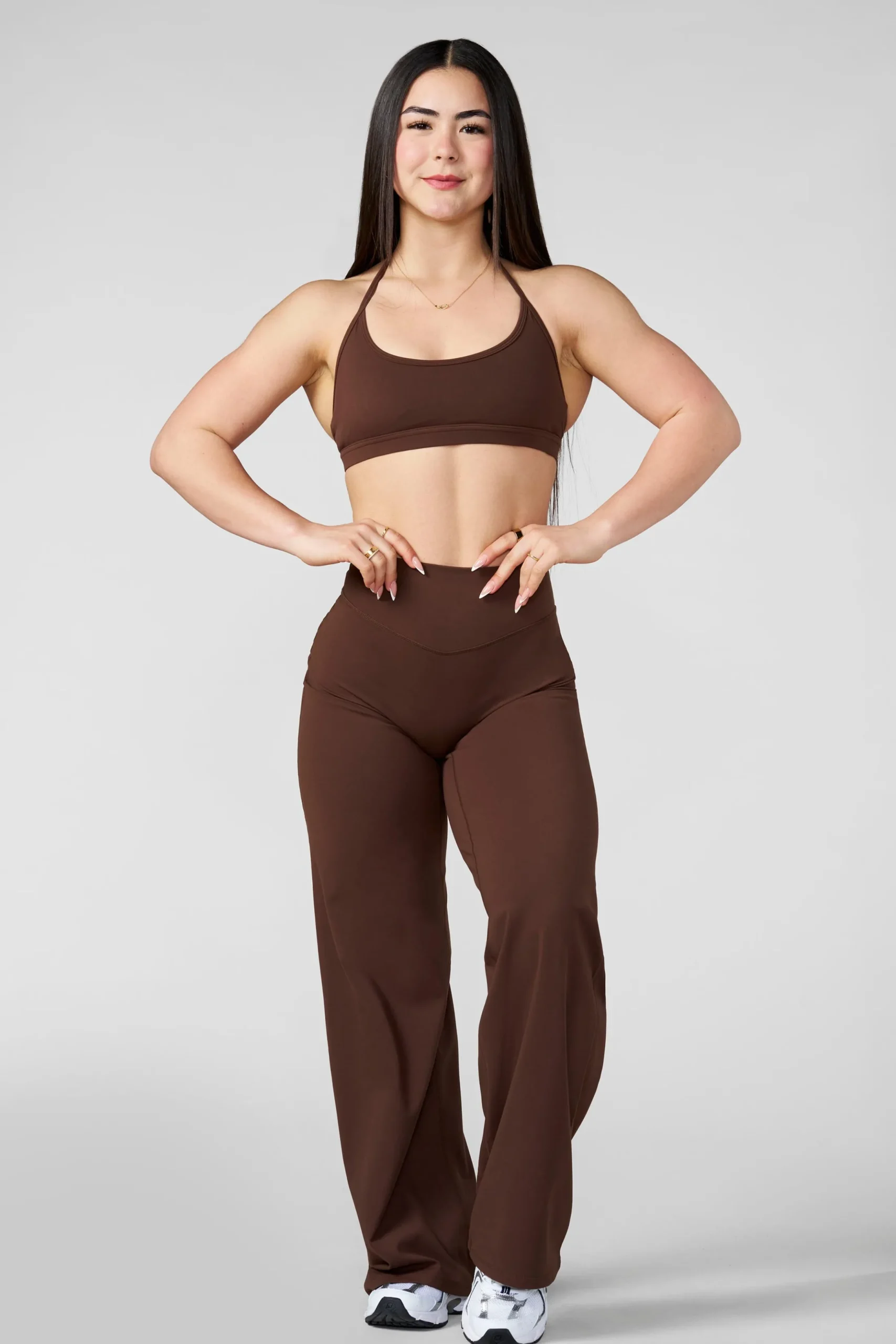 W2289 - Kove Wide Leg Flare Leggings (Short)