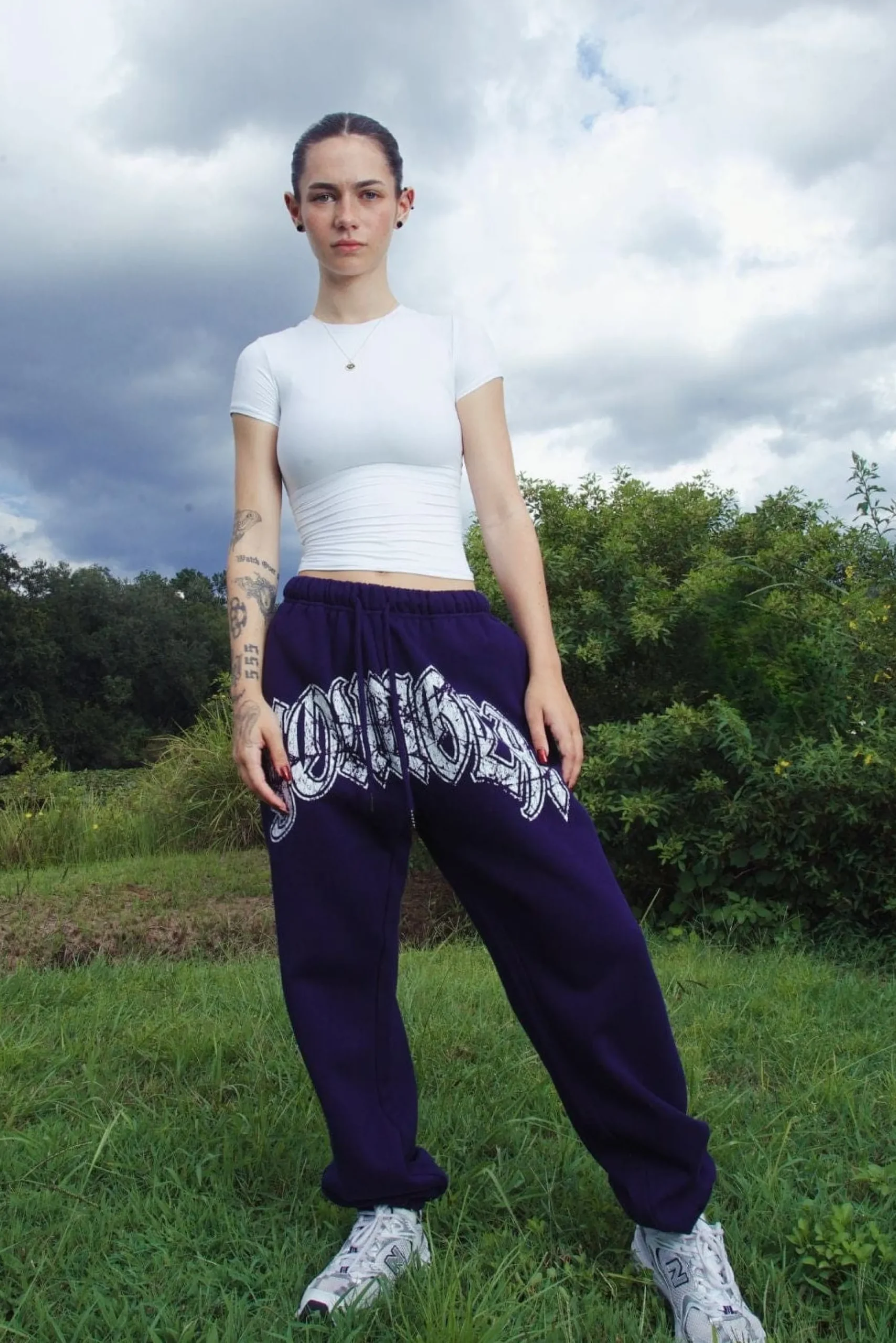 W257 My eyes are up here Jogger