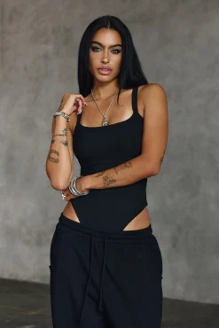 W4208 Ribbed Bodysuit