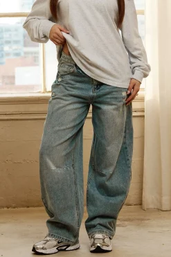 W2182 - Studio Edit Barrel Jeans